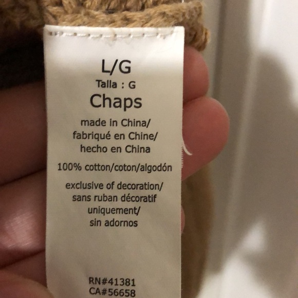 Chaps Knit Sweater - Picture 6 of 8